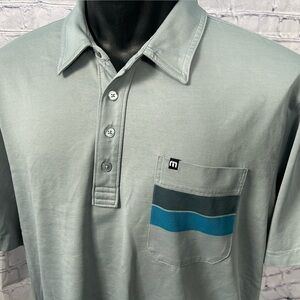 TRAVIS MATHEW mens size XL golf polo